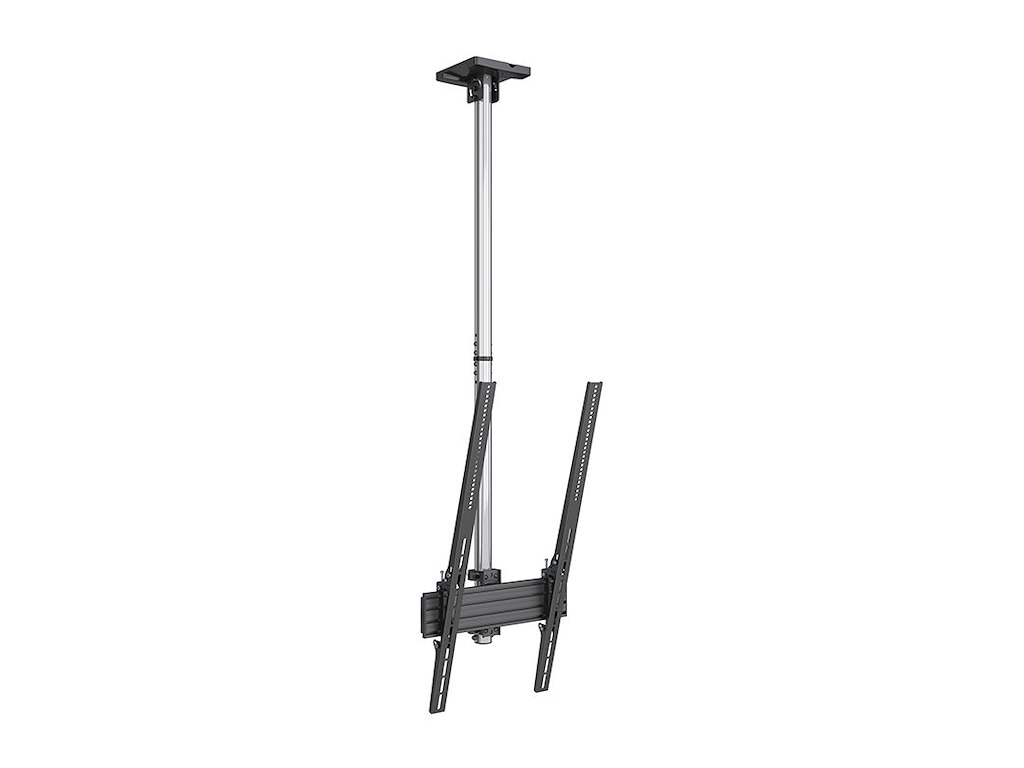 Multibrackets 3810 skærmbeslag til skiltning 190,5 cm (75") Sort, Krom