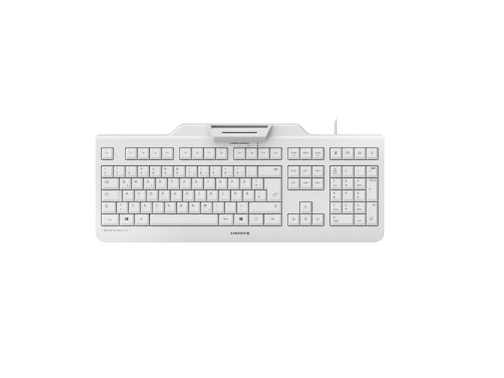 CHERRY JK-A0400FR-0 tastatur Kontor USB AZERTY Fransk Hvid