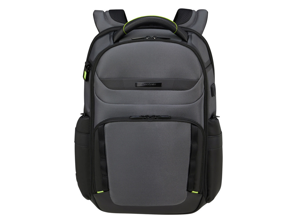 Samsonite Pro-DLX 6 Backpack 15.6" rygsæk City backpack Sort, Grå Nylon