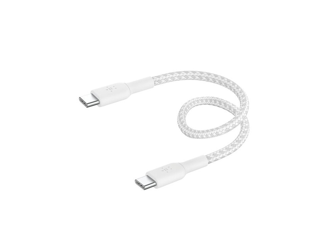 Belkin BoostCharge USB-kabel USB 2.0 0,15 m USB C 60 W Hvid