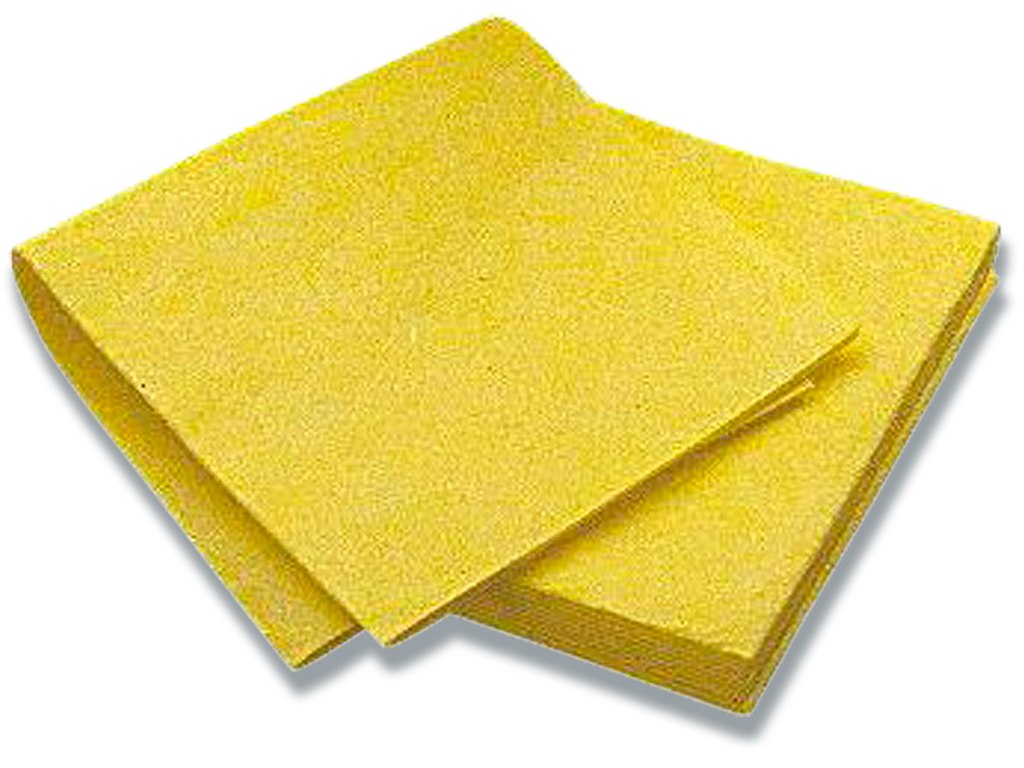 Alt mulig klud, 38x38cm, Gul, 10 stk, Cleanline 140 g/m²