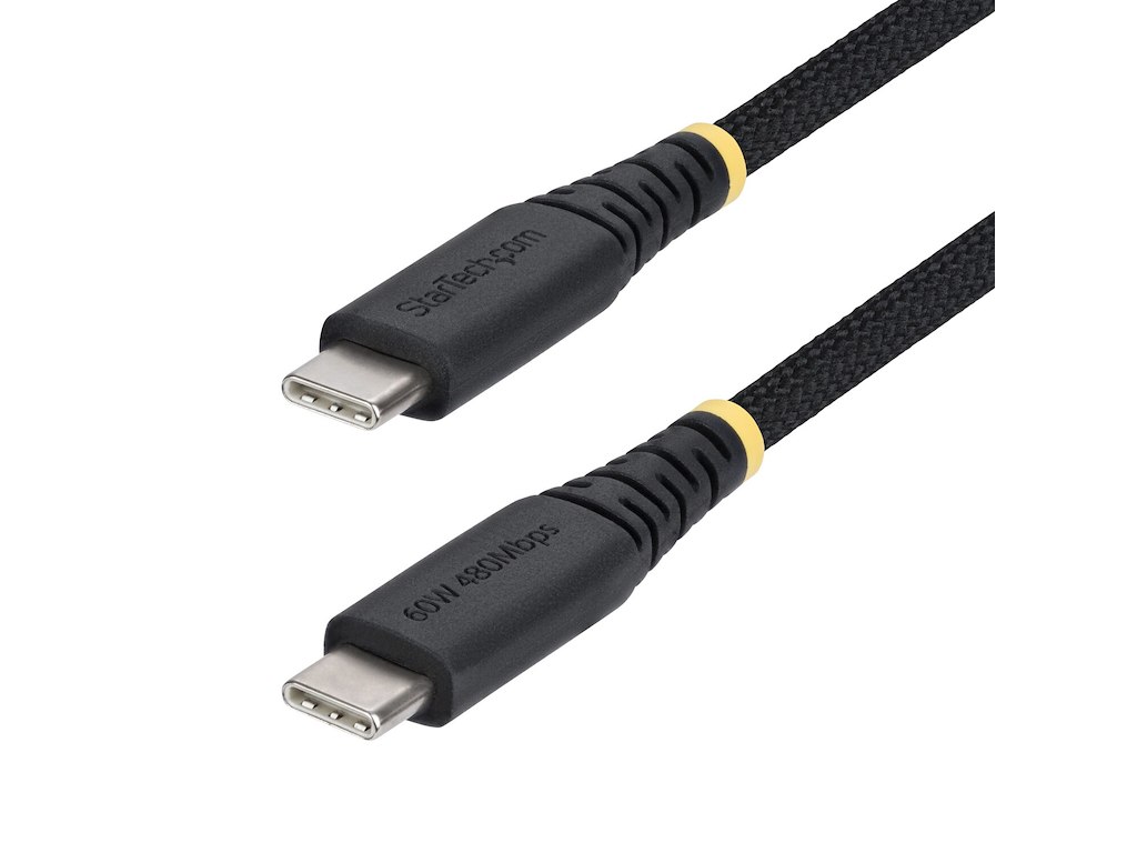 StarTech.com USB2CC30CMNCBR USB-kabel USB 2.0 0,3 m USB C Sort
