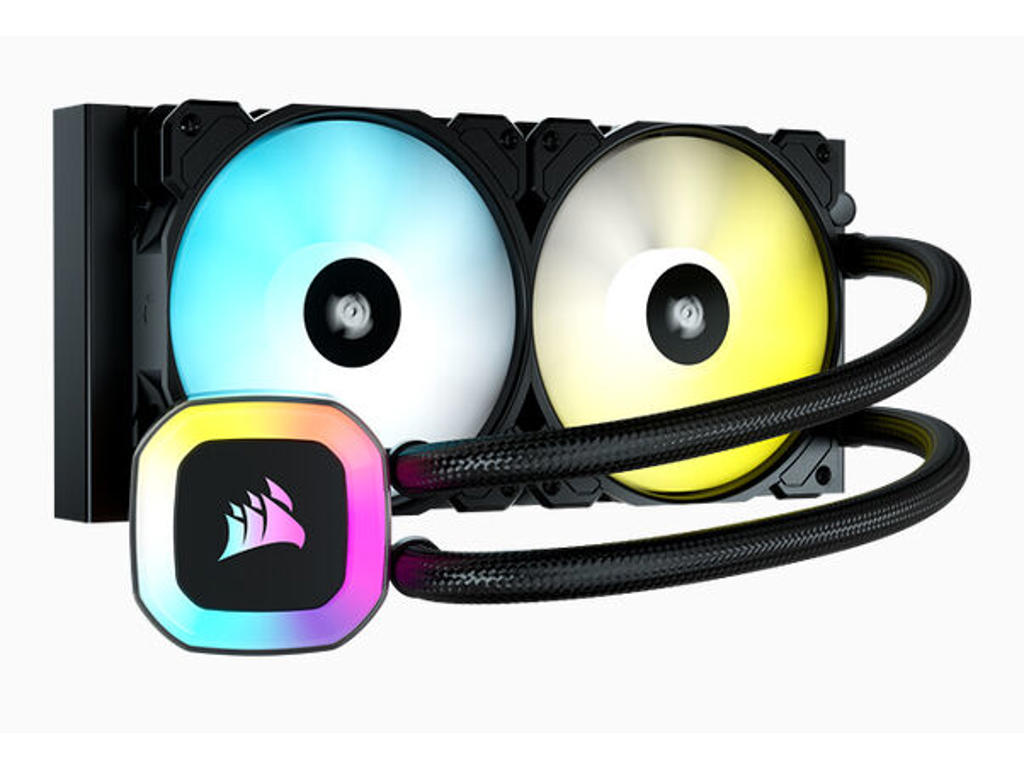 Corsair CW-9060052-WW Processor Alt-i-en væskekøler 12 cm Sort 1 stk