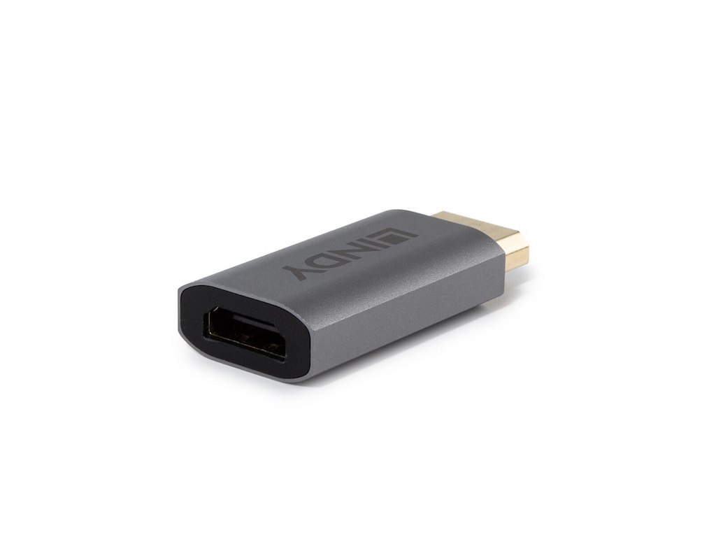 Lindy 41095 kabel kønsskifter DisplayPort HDMI Type A Grå