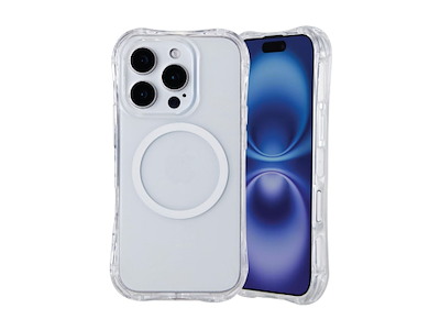 eSTUFF INFINITE (GRS) PORTO iPhone 12 Pro - iPhone 16 Pro Clear Magnetic Cover mobiltelefon etui Transparent