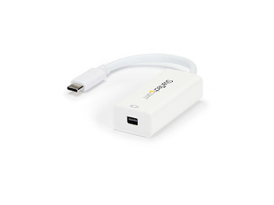 StarTech.com CDP2MDP USB grafisk adapter 3840 x 2160 pixel Hvid