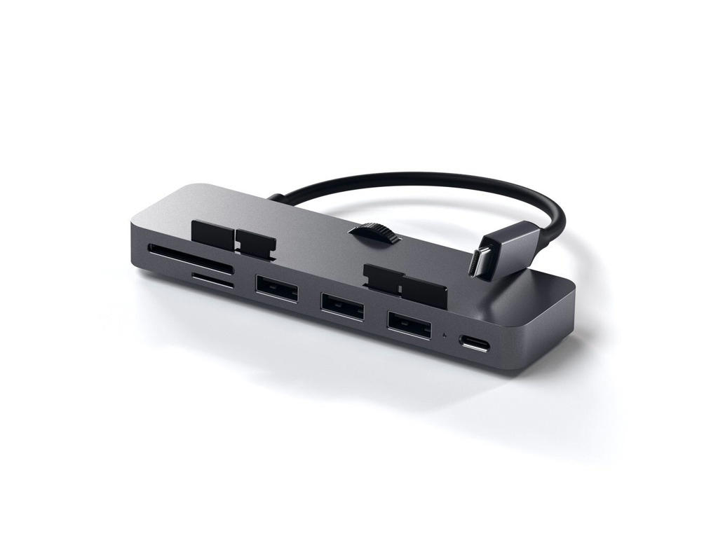 Satechi ST-TCIMHM dockingstation USB 3.2 Gen 1 (3.1 Gen 1) Type-C Grå