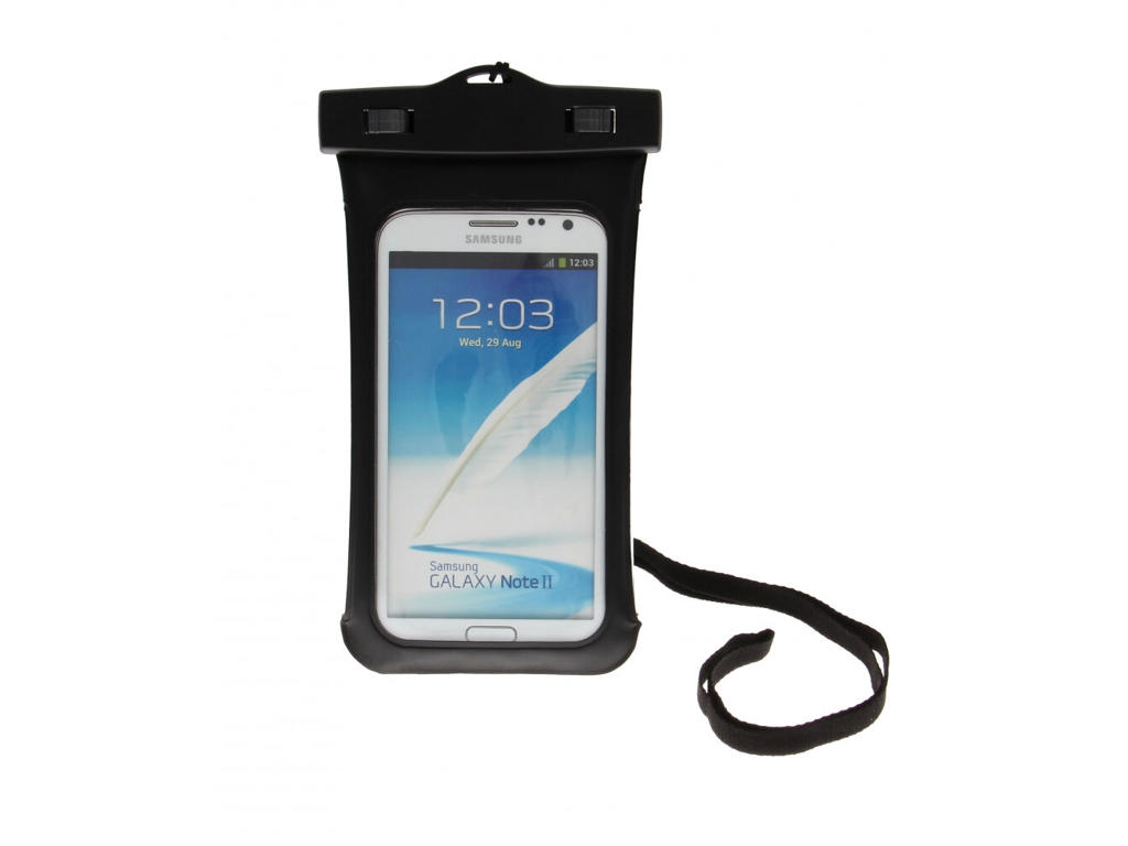 Insmat 860-8097 mobiltelefon etui Sort, Transparent