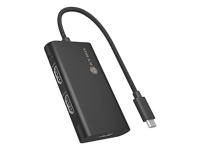 ICY BOX IB-AD1030-C USB 3.2 Gen 2 (3.1 Gen 2) Type-C 10000 Mbit/s Sort