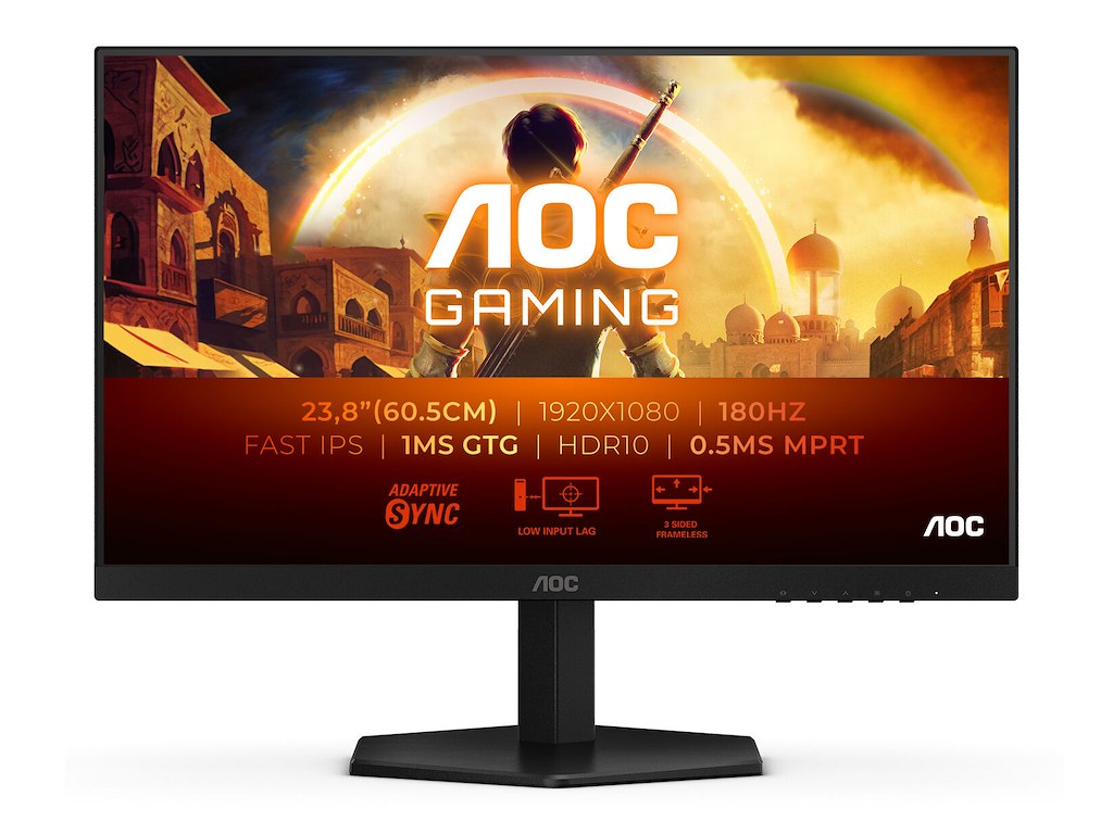 AOC G4 24G42E computerskærm 60,5 cm (23.8") 1920 x 1080 pixel Fuld HD LCD Sort