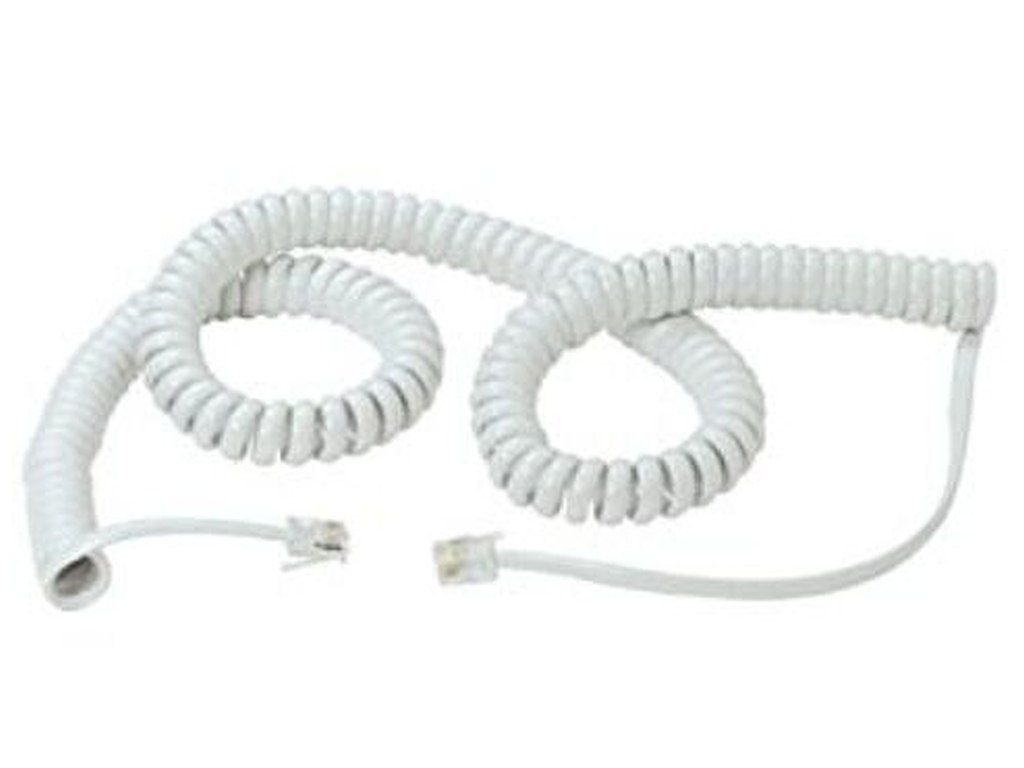 Panasonic PQJA214Y telefonkabel Hvid