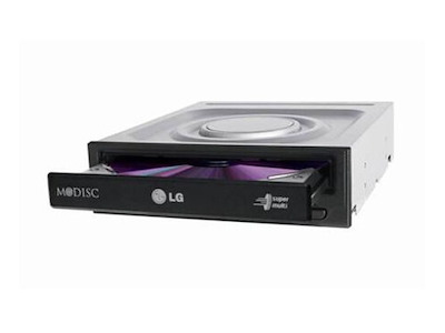 LG GH24 optisk diskdrev Intern DVD Super Multi DL Sort