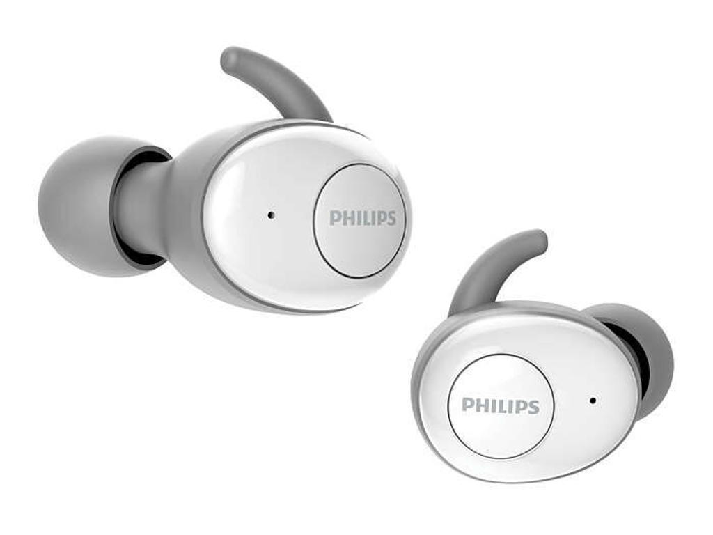 Philips SHB2515WT Headset True Wireless Stereo (TWS) I ørerne Opkald/musik Bluetooth Grå, Hvid