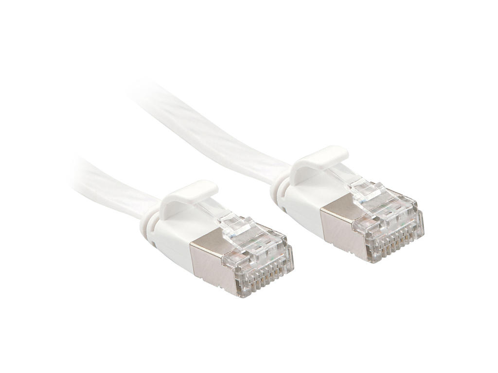 Lindy 47542 netværkskabel Hvid 2 m Cat6a U/FTP (STP)