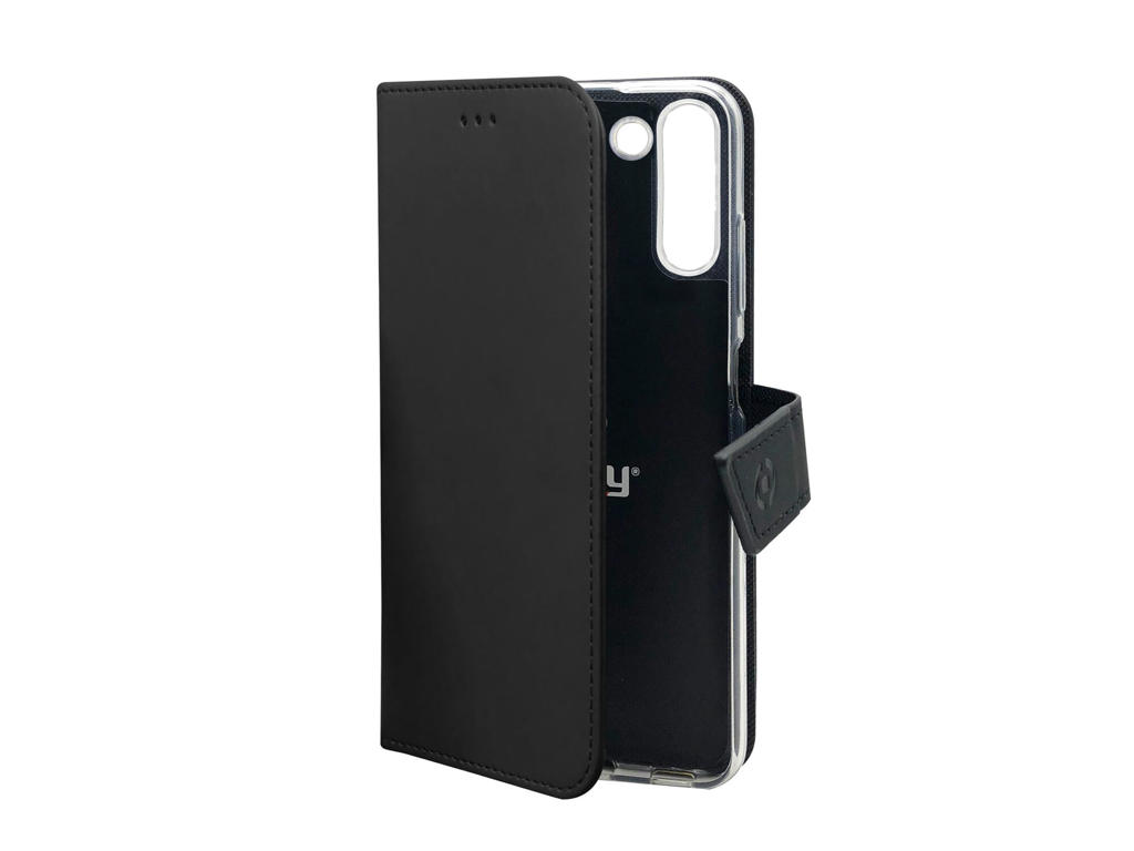 Celly Wally mobiltelefon etui 15,5 cm (6.1") Flipetui Sort