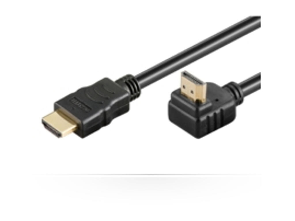 Microconnect HDM19192V1.4A90 HDMI-kabel 2 m HDMI Type A (Standard) Sort