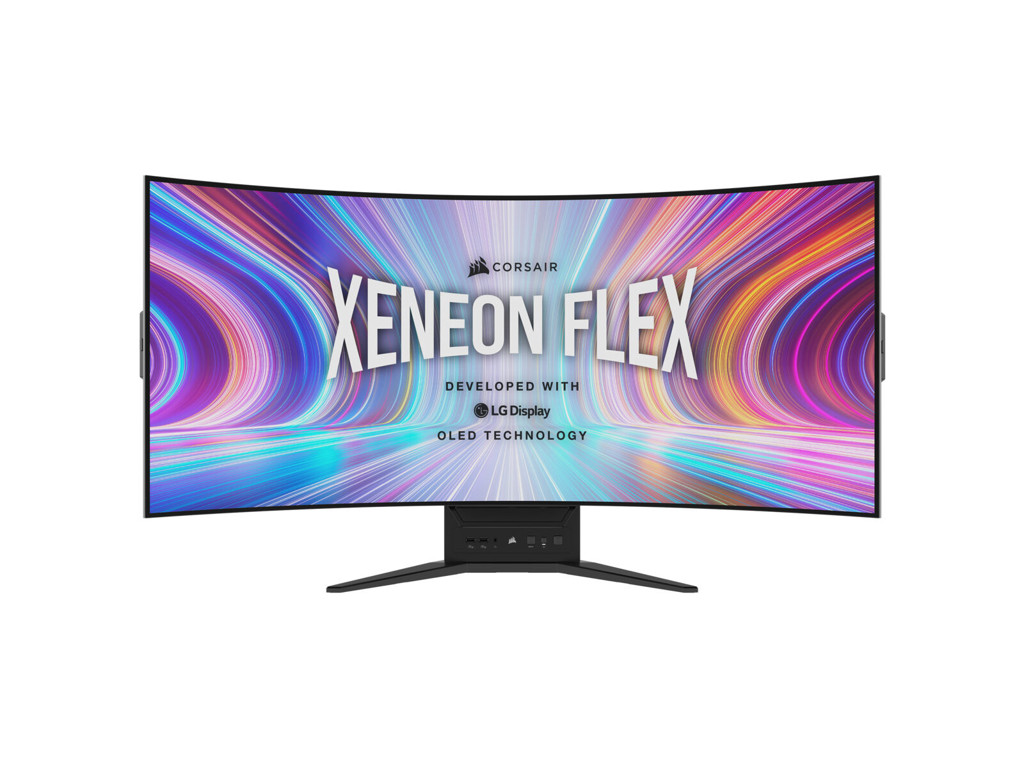 Corsair XENEON FLEX computerskærm 114,3 cm (45") 3440 x 1440 pixel OLED Sort