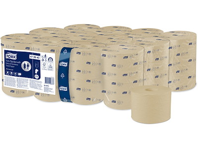 Toiletpapir, Udvendig oprulning, 2 lag, 24 ruller, OptiServe T7