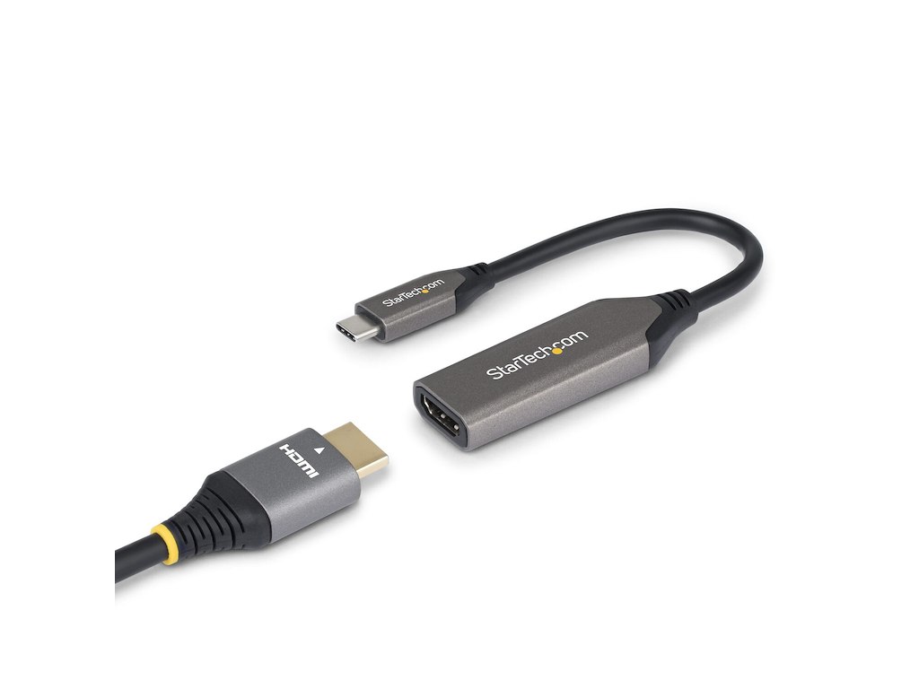 StarTech.com 112B-USBC-HDMI21 videokabel adapter 0,2 m USB Type-C HDMI Type A (Standard) Grå