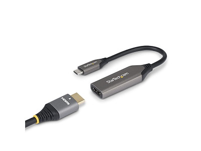 StarTech.com 112B-USBC-HDMI21 videokabel adapter 0,2 m USB Type-C HDMI Type A (Standard) Grå