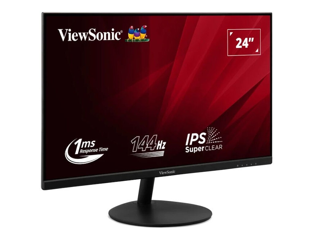 Viewsonic VA VA24E2-H computerskærm 60,5 cm (23.8") 1920 x 1080 pixel Fuld HD LED Sort