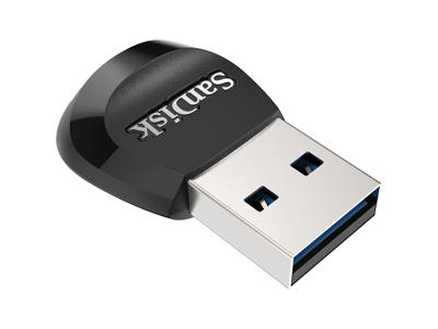 SanDisk MobileMate kortlæser USB 3.2 Gen 1 (3.1 Gen 1) Sort