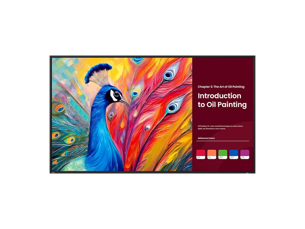 BenQ SH6504 Digital fladpaneldisplay 165,1 cm (65") LCD 800 cd/m² 4K Ultra HD Sort Indbygget processer Android 24/7