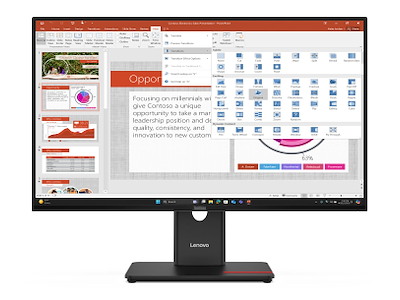 Lenovo ThinkVision T27-40 computerskærm 68,6 cm (27") 1920 x 1080 pixel Fuld HD LED Sort