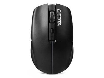 DICOTA D32044B mus Hjem Ambidextrous RF Wireless + Bluetooth + USB Type-A Optisk 1600 dpi