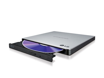 LG GP57ES40 optisk diskdrev DVD Super Multi Sølv