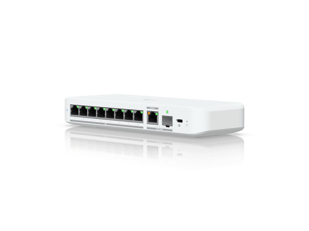 Ubiquiti UniFi Flex 2.5G Administreret L2 2.5G Ethernet (100/1000/2500) Bord-/vægmontering Hvid