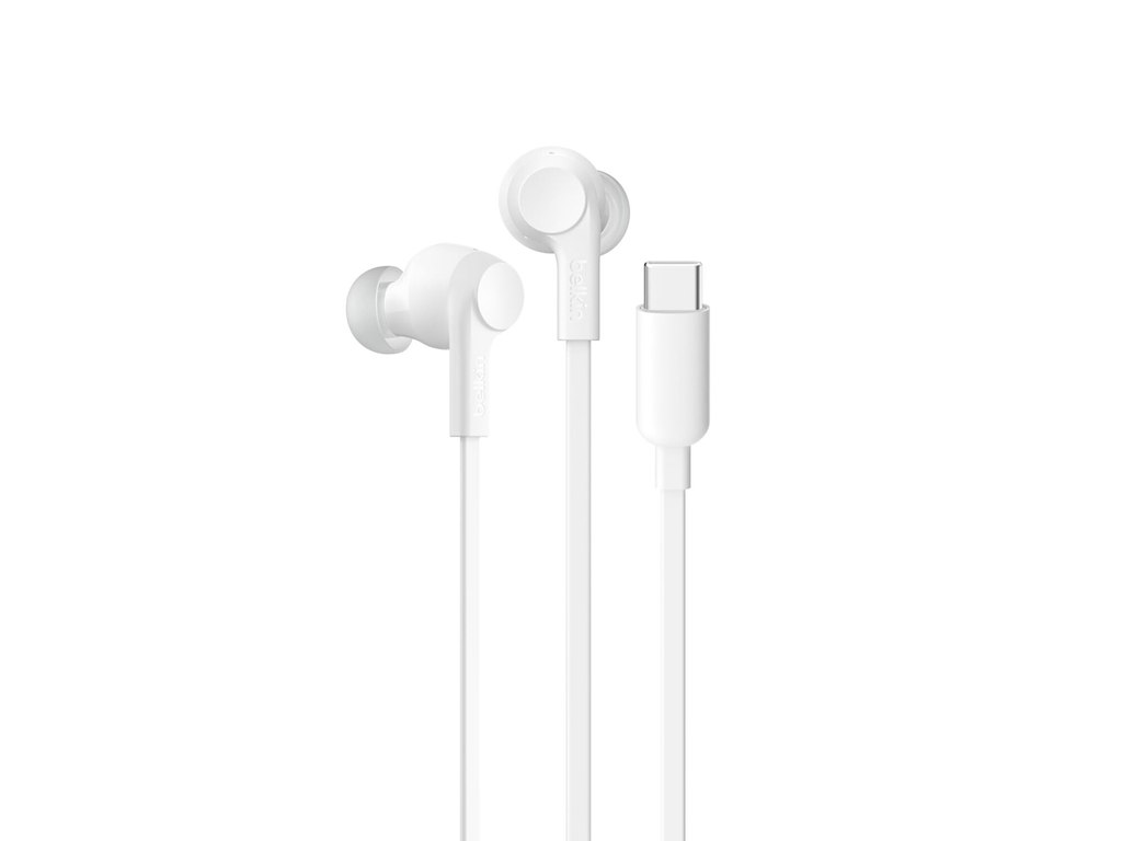 Belkin G3H0003hqWH Headset Ledningsført I ørerne Opkald/musik USB Type-C Hvid
