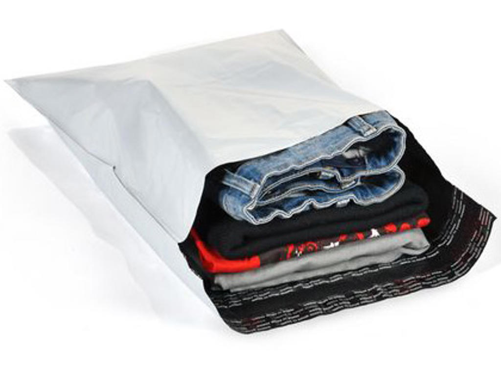 Forsendelsespose, 190x250 mm, Hvid, 100 stk, BNT Office 