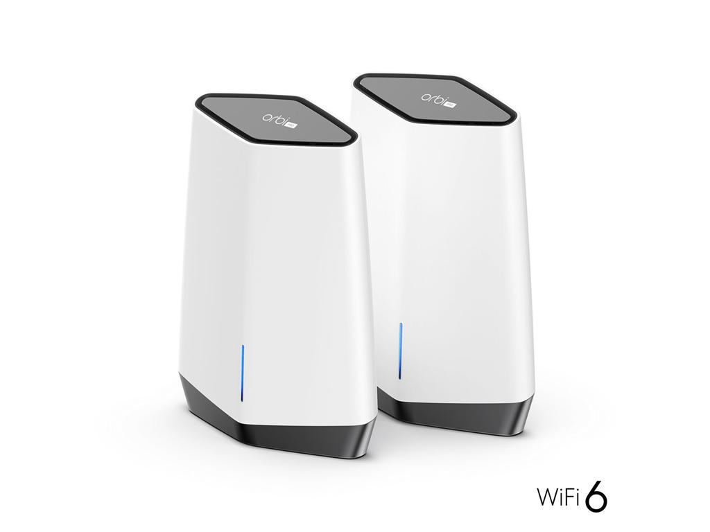 NETGEAR Orbi Pro WiFi 6 Tri-band Mesh System (SXK80) Tri-band (2,4 GHz / 5 GHz / 5 GHz) Wi-Fi 6 (802.11ax) Grå, Hvid 9 Intern