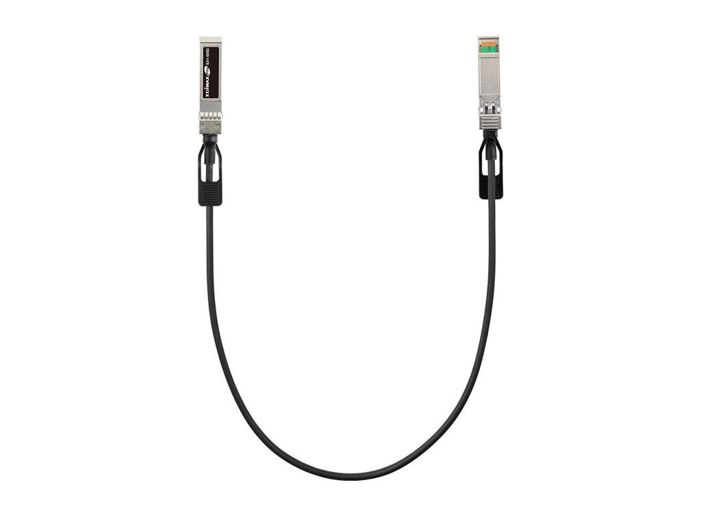 Edimax EA1 Series InfiniBand og fiberoptisk kabel 0,5 m SFP+ Sort