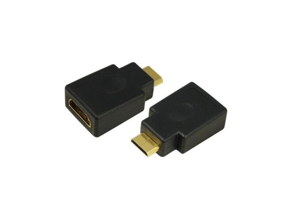 LogiLink AH0009 kabel kønsskifter HDMI C HDMI A Sort