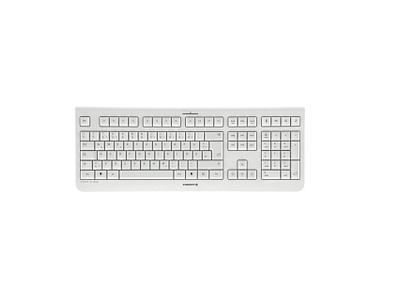 CHERRY KW 3000 tastatur Universel RF trådløst QWERTZ Tysk Hvid