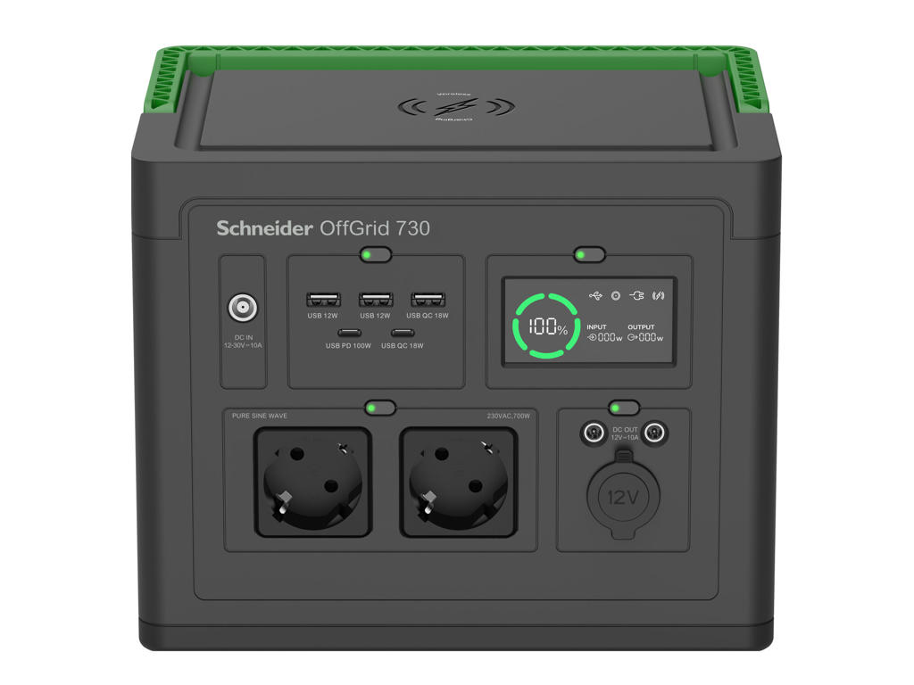 APC PPS730-GR Bærbar energistation Lithium-Ion (Li-Ion) 995 W 6,4 kg