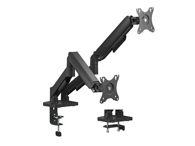 eSTUFF GLB227012 skærmbeslag og -stativer 81,3 cm (32") Skrivebord Sort