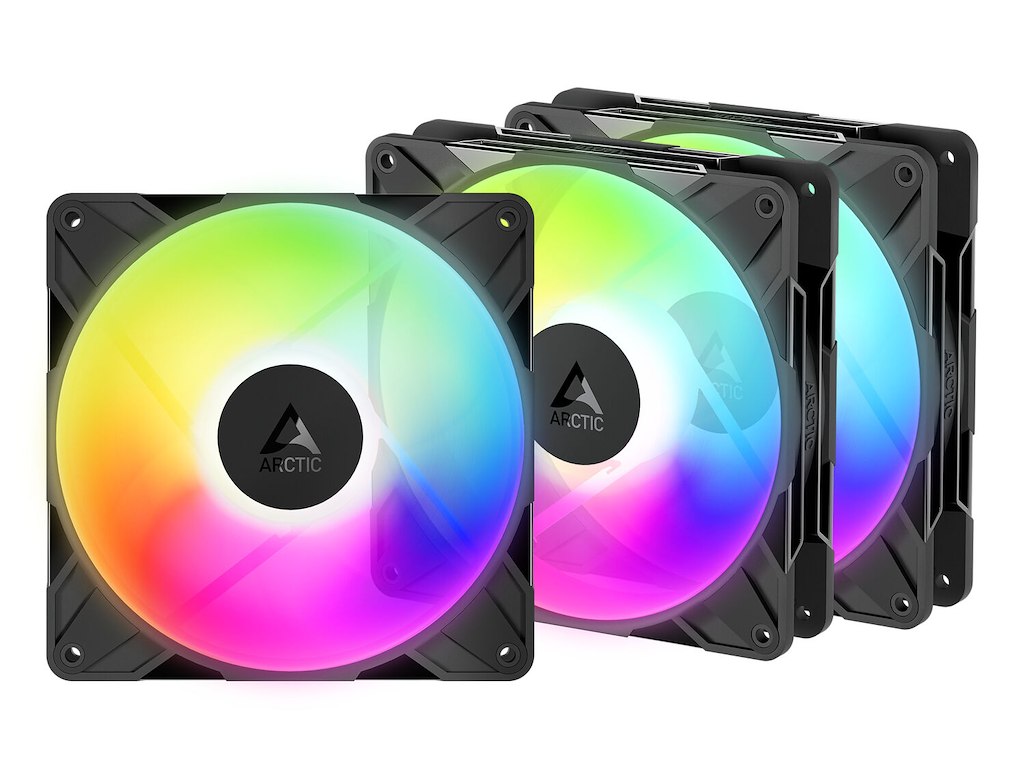 ARCTIC Freezer P14 Pro Reverse A-RGB - 3 Pack Computerkabinet Ventilator 14 cm Sort 3 stk