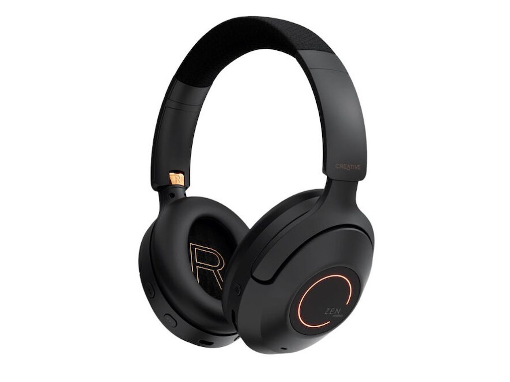 Creative Labs Zen Hybrid Pro Headset Trådløs Opkald/musik USB Type-C Bluetooth Sort
