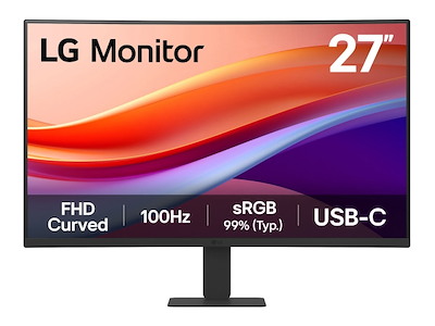 LG 27U421A-B computerskærm 68,6 cm (27") 1920 x 1080 pixel Fuld HD LED Sort
