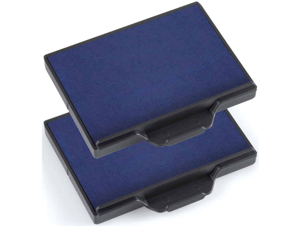 Stempelpude, 2 stk, Blå, 6/58BD, Til Trodat 5208 5480