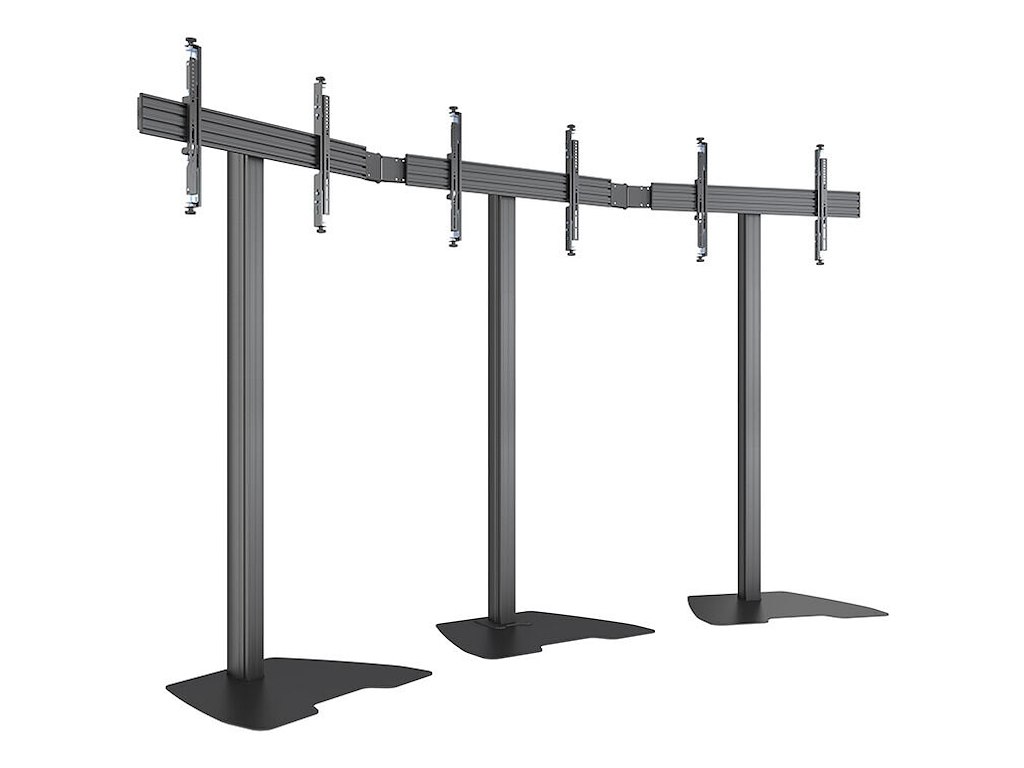Multibrackets 3667 skærmbeslag til skiltning 165,1 cm (65") Sort