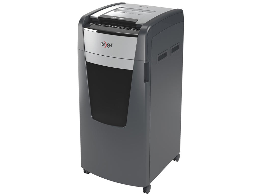 Makuleringsmaskine, Kryds, 600/15 ark, P4, Rexel Optimum AutoFeed+ 600X