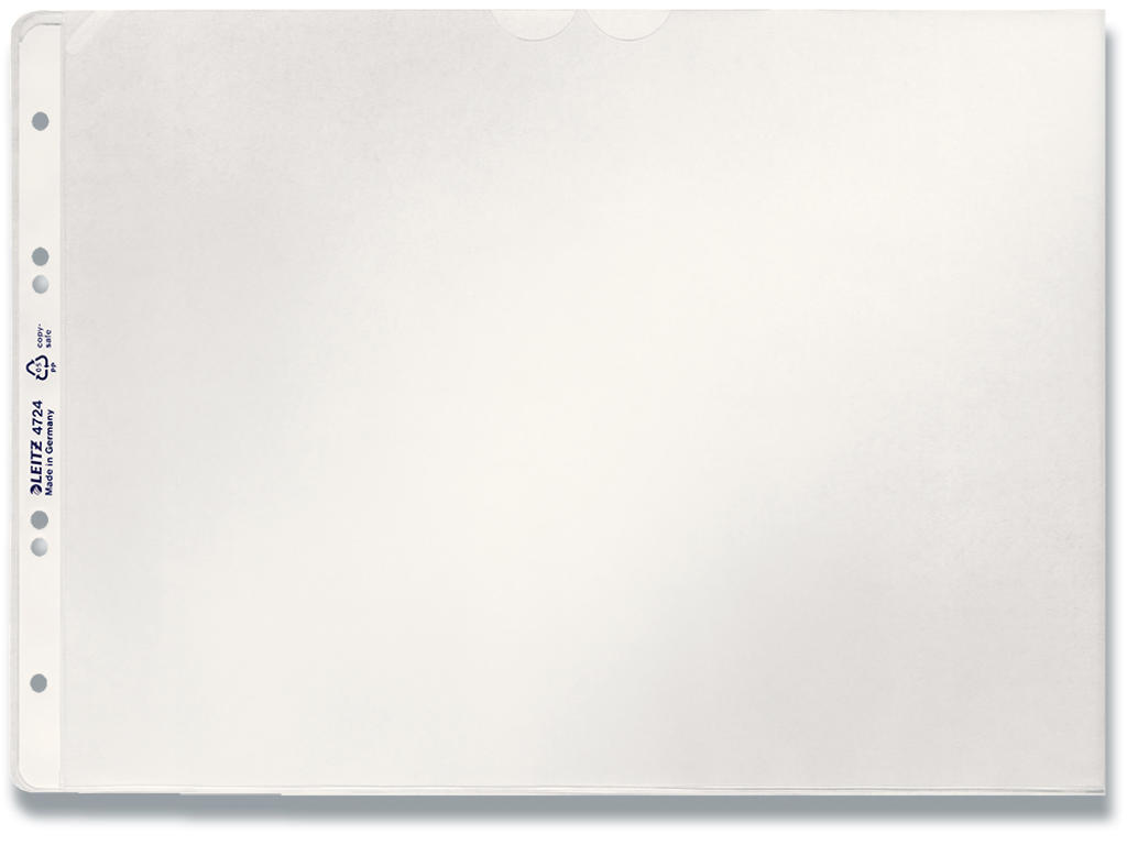 Flipoverlomme, A4, tværformat, Leitz Standard