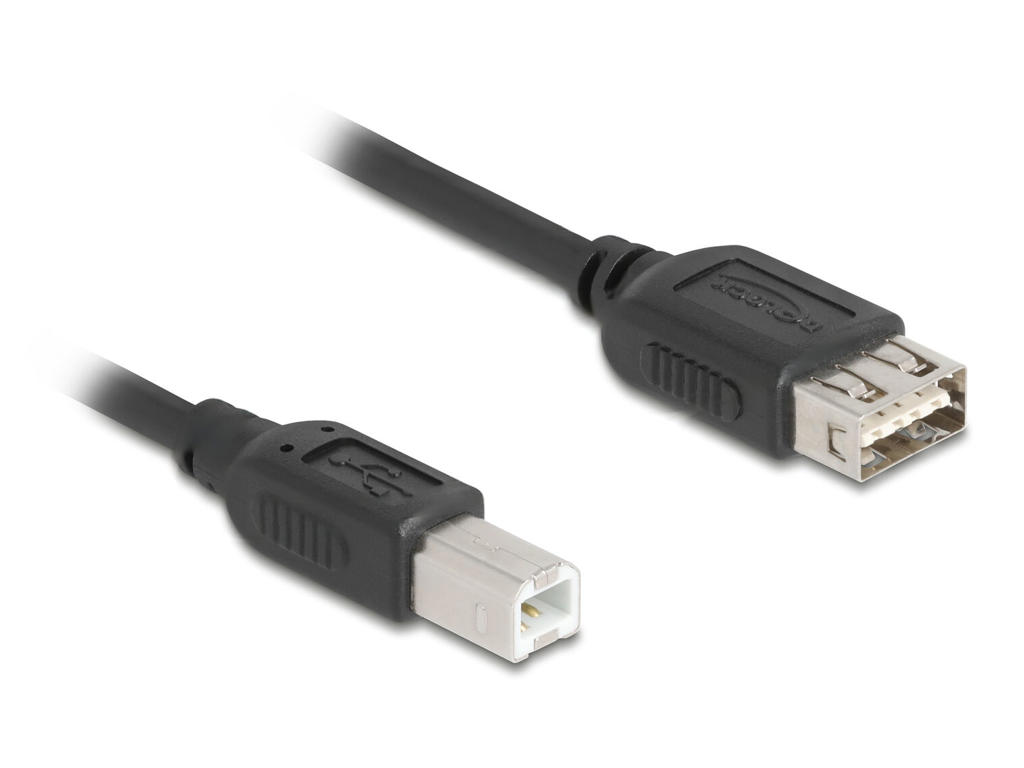 DeLOCK 81532 USB-kabel USB 2.0 3 m USB B USB A Sort