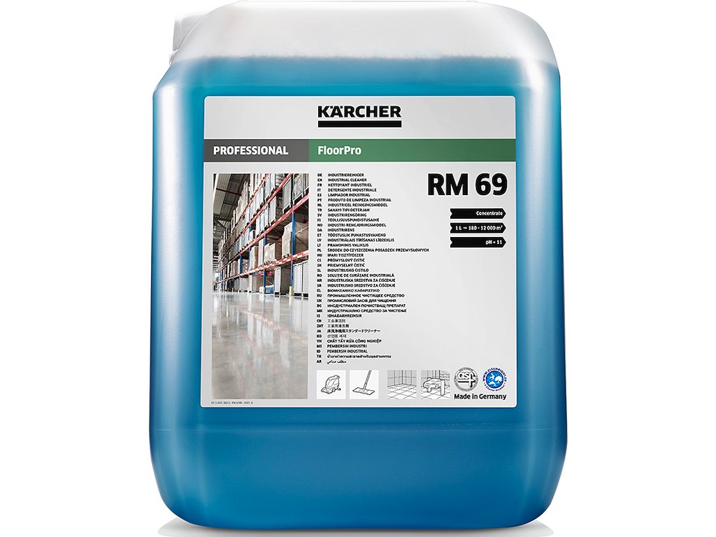 Kärcher Gulvrengøringsmiddel FloorPro RM69 10L