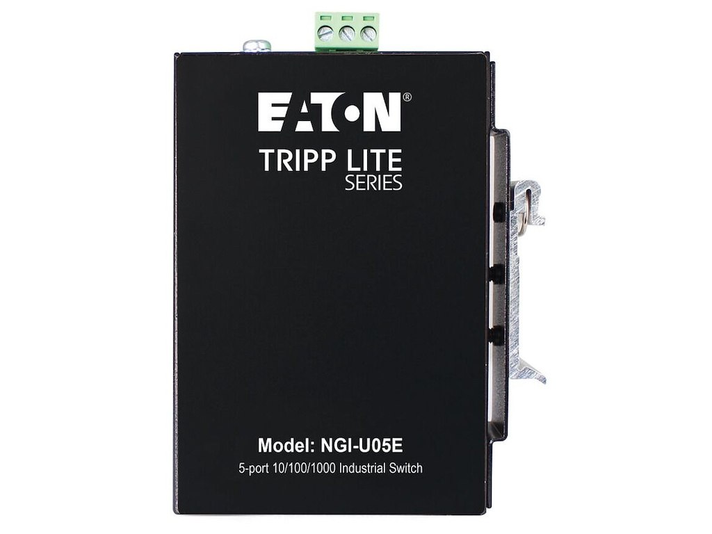 Eaton NGI-U05E netværksswitch Ikke administreret Gigabit Ethernet (10/100/1000) DIN-skinne Sort