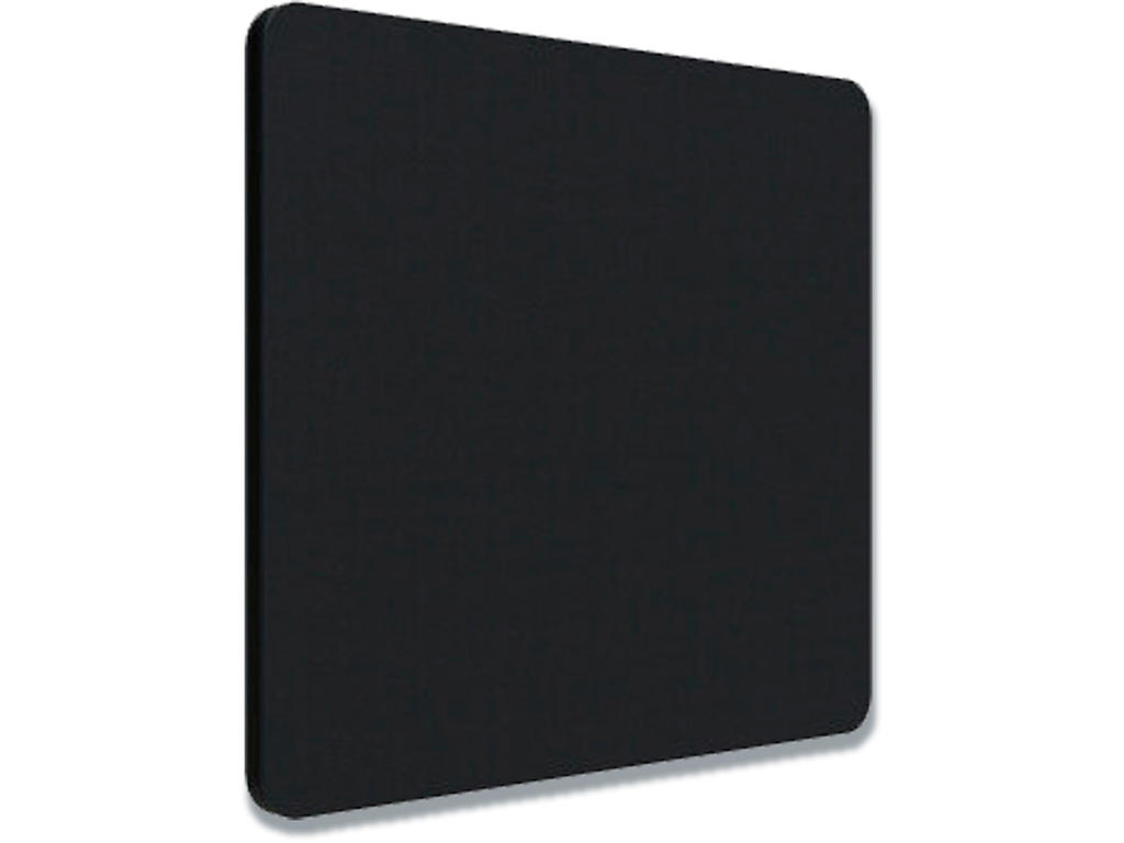 Bordskærm Sort Fiji Stof 800x700mm, Lintex Edge